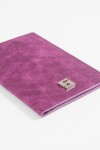 Cubre pasaporte magenta