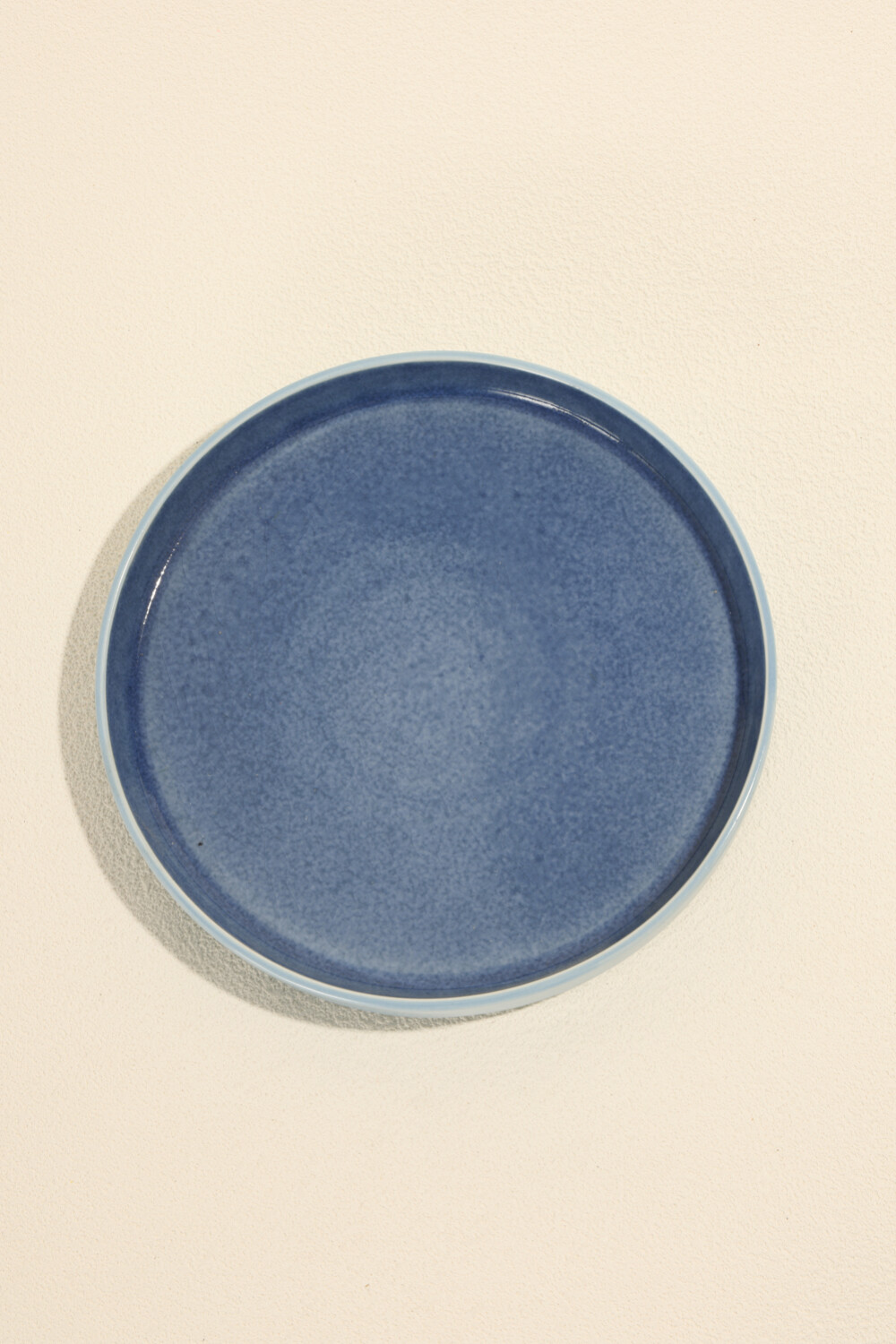 Plato Postre Wave Color Unico