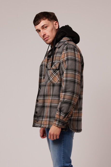 CAMISA MOGNA RUSTY Gris