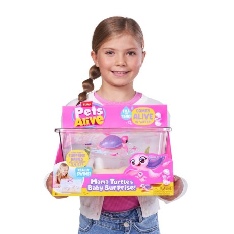 Juguete Pets Alive Mamá Tortuga Con Bebés Sorpresa Ub 001