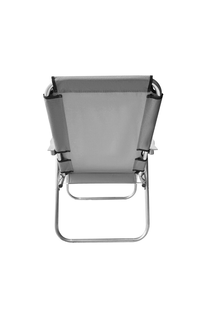 Silla Plegable de Camping Discovery Gris