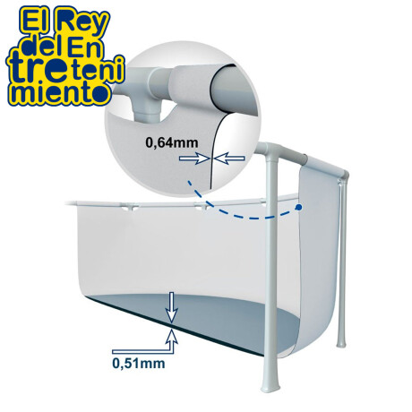 Piscina Intex Estructural 24311 L 549x122 + Bomba - OUTLET Piscina Intex Estructural 24311 L 549x122 + Bomba - OUTLET
