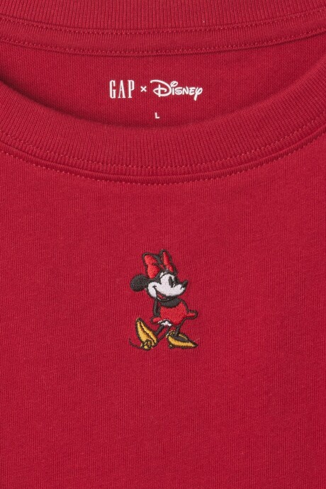 Remera Crop Minnie Niña Sled