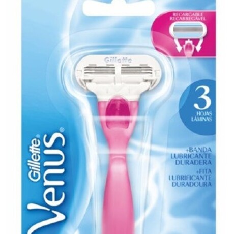 Afeitadora Venus Rosa Razor con Repuesto Afeitadora Venus Rosa Razor con Repuesto