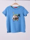 REMERA CILANTRO AZUL PIEDRA