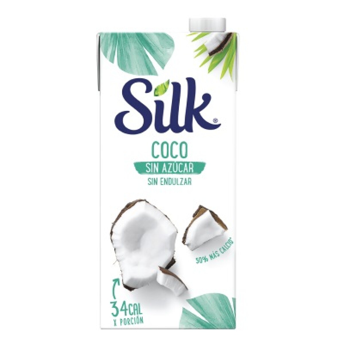 Silk Bebida De Coco Sin Azúcar 946 Ml. 