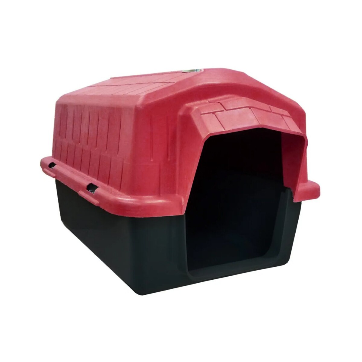 Casa Casilla Cucha Perro Mascota N3 Plastico Raza Mediana - Color Variante Rojo 