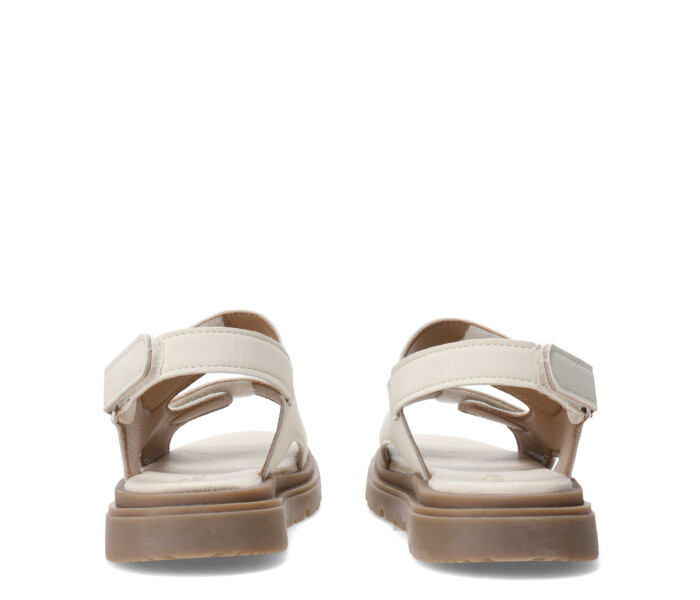 Sandalias de Niña MINI Miss Carol Jivo Con Velcro Beige