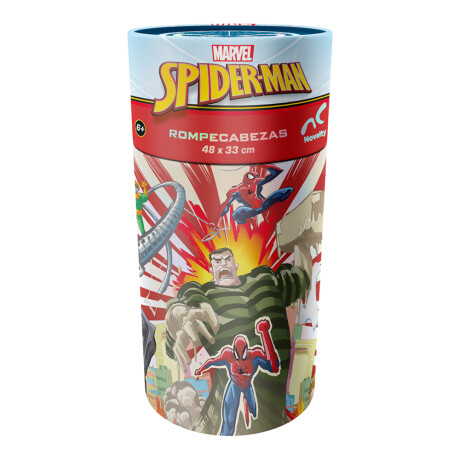 PUZZLE EN CILINDRO SPIDERMAN 001