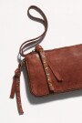 DISTRESSED WALLET Marron