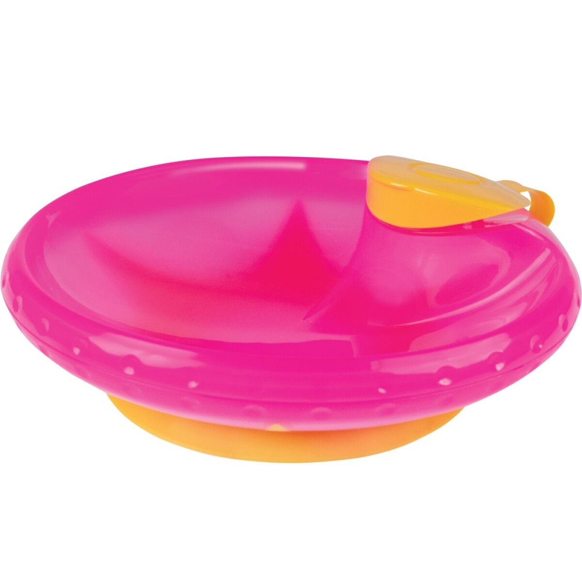 Plato termico con ventosa BUBA - rosa 