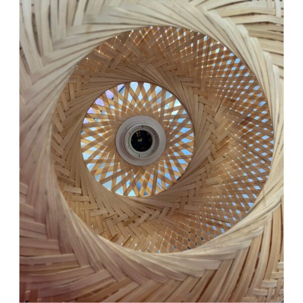 LAMPARA DE COLGAR EN BAMBU 40 CM LAMPARA DE COLGAR EN BAMBU 40 CM