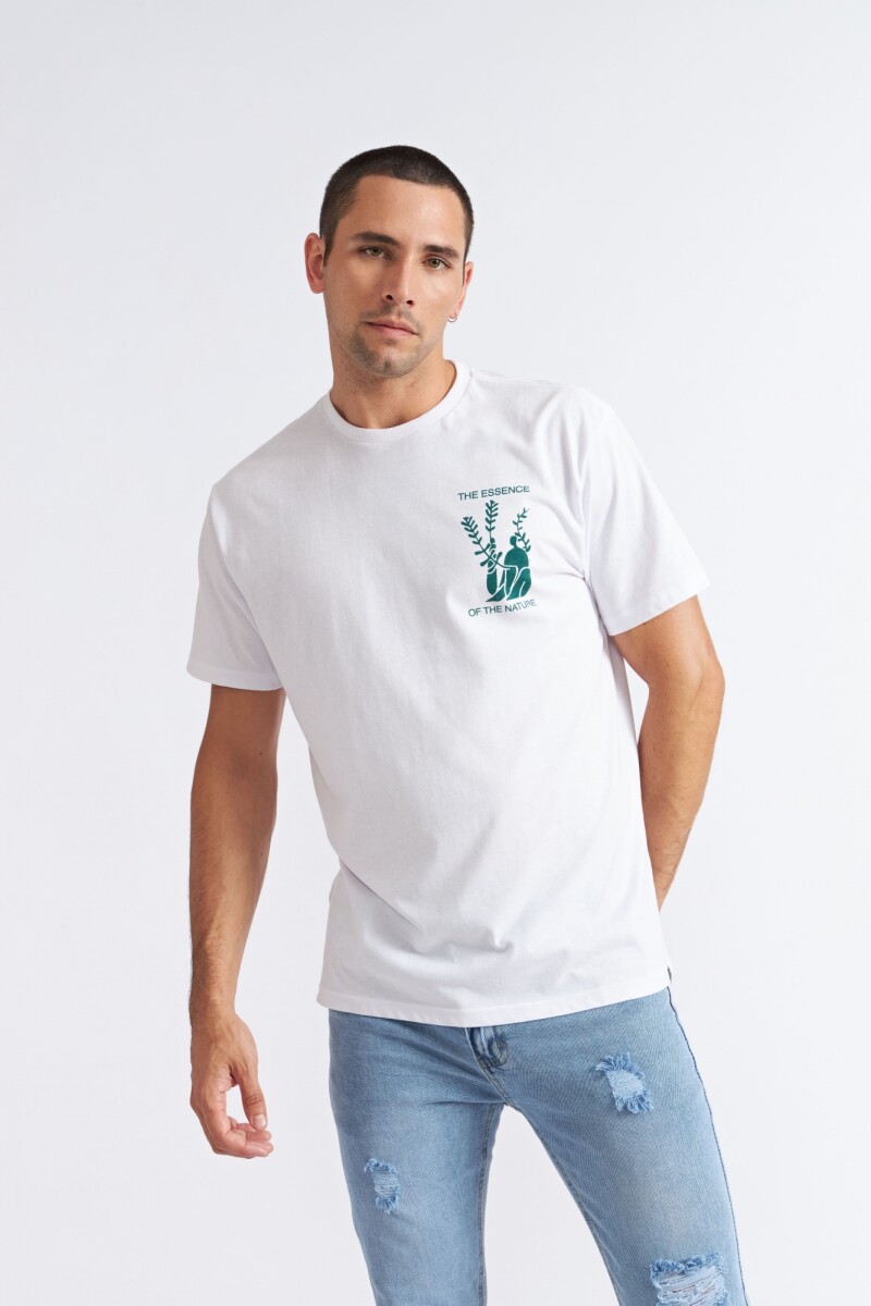 REMERA JASKIER - BLANCO 