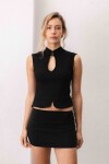Short Pollera Icon Negro
