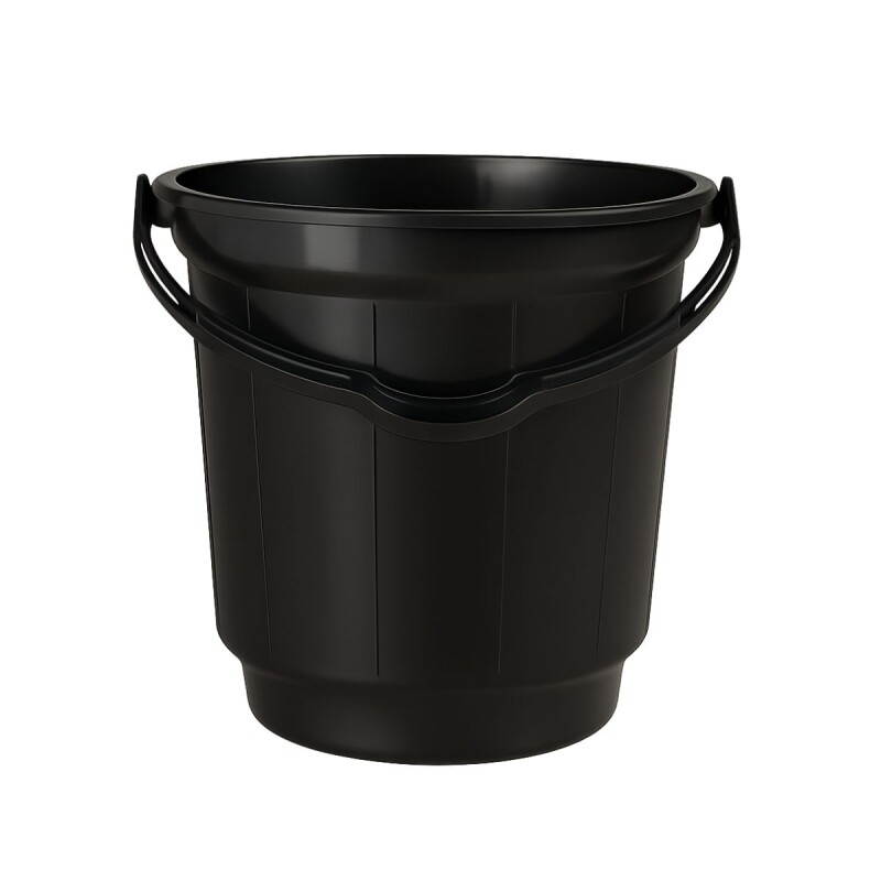 Balde 20lts con asa GRIS OSCURO