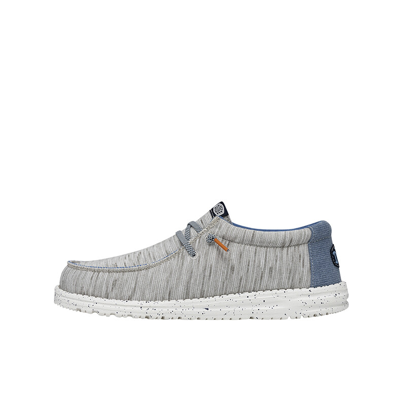 Calzado Hey Dude Wally Jersey Gris