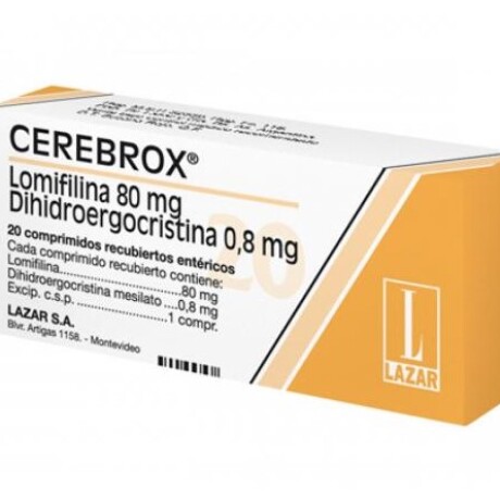 Cerebrox 20 Comprimidos Cerebrox 20 Comprimidos