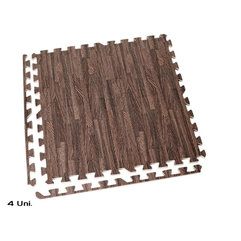 Baldosas Goma Eva x4 62 Cm - Marrón Oscuro BALDOSAS EVA X4 62 CM - MARRON OSCURO