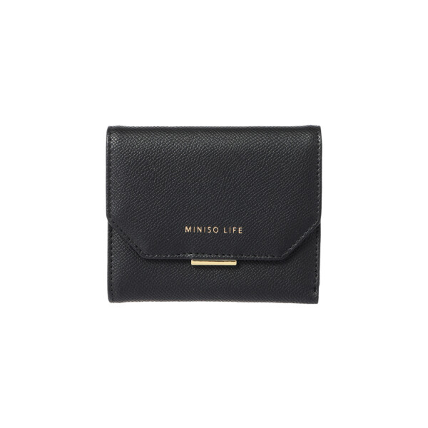 Billetera gold negro