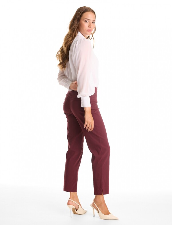 Pantalon Slim BORDEAUX
