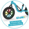 Bicicleta De Equilibro con luces 10´ +18 Meses Celeste