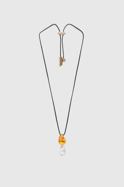 COLLAR RESINA Amarillo