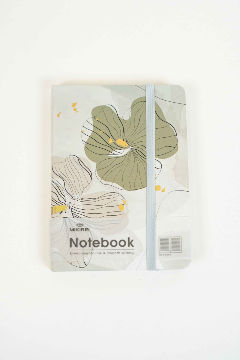Cuaderno Botanica 14,5x10,5cm, 96 Hojas - Estampado 1 