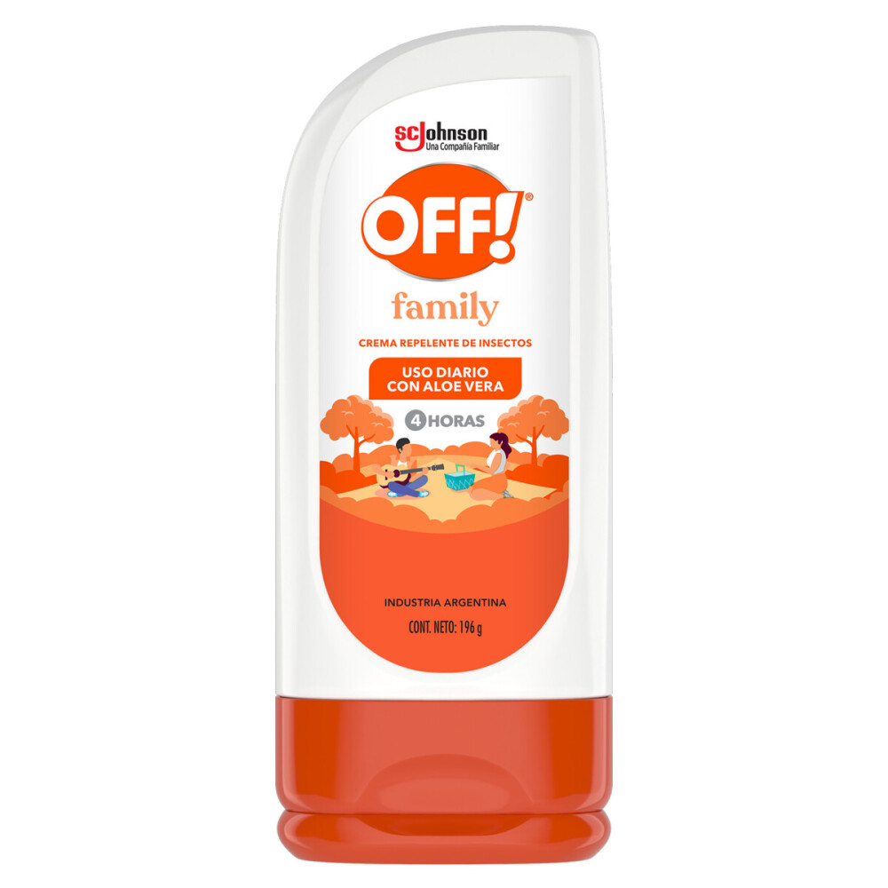 OFF FAMILY REPELENTE CREMA FR X 196 GR. única