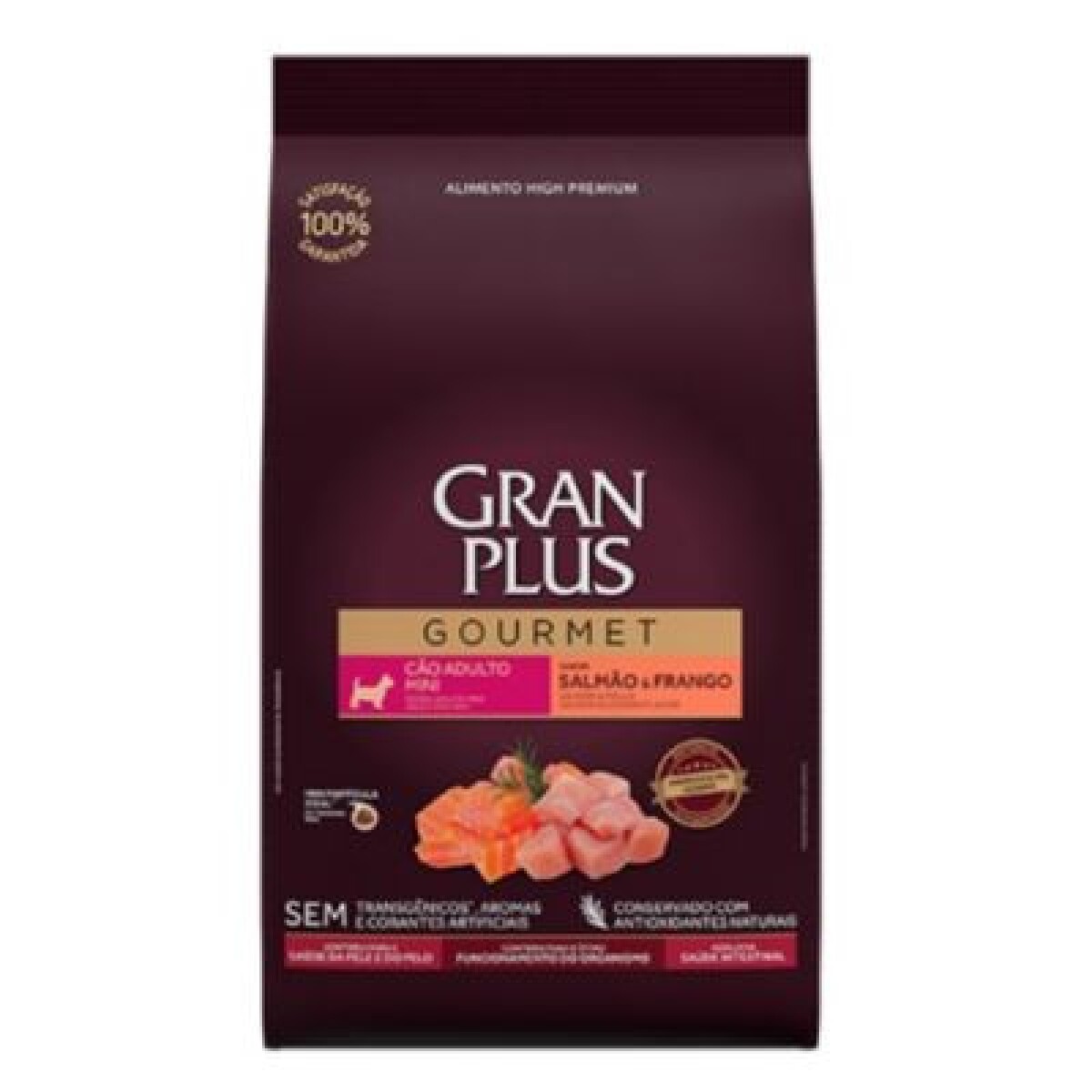 GRANPLUS GOURMET ADULTO MINI, SALMÓN & POLLO 10,1KG - Unica 