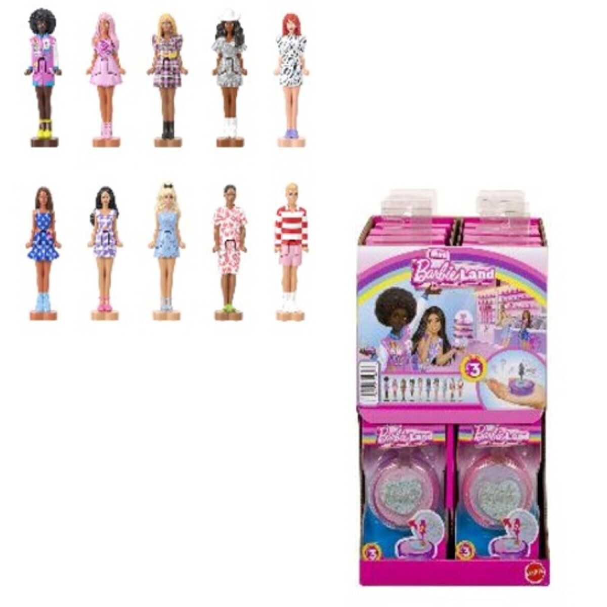 Muñeca BARBIE MiniBarbieland Fashionistas Serie 2 JFY13 