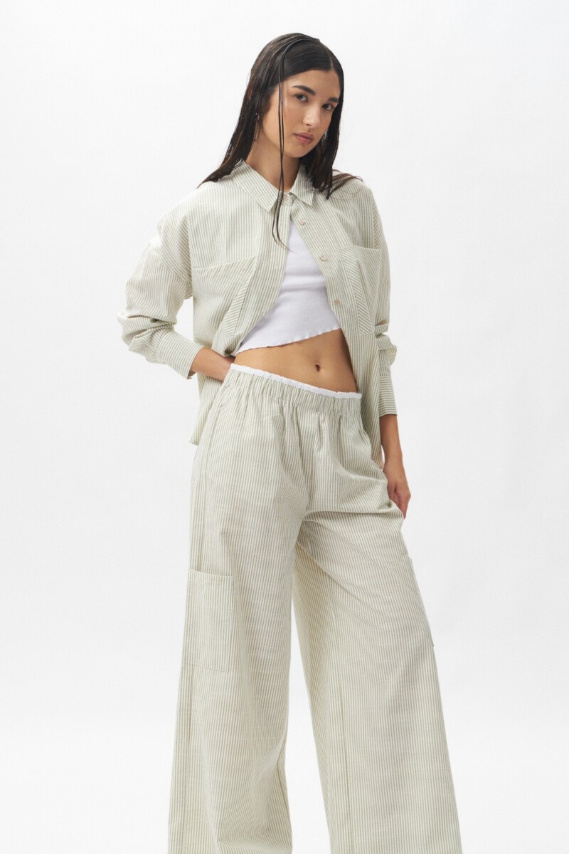 PANTALON FAITH - Verde Militar 