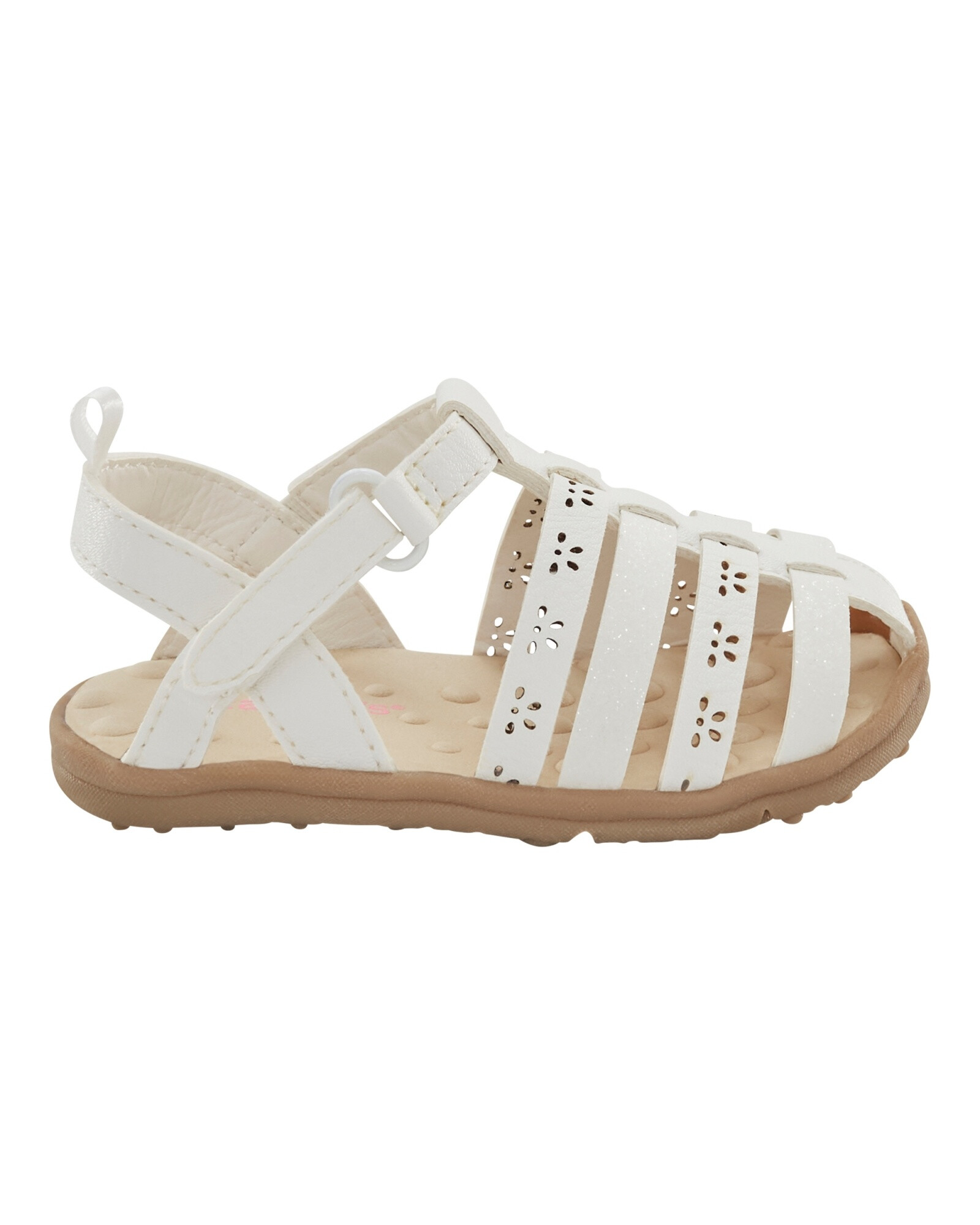 Sandalias caladas, blancas Sandalias caladas, blancas