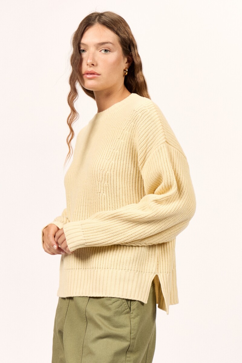 SWEATER GOOD FORTUNE SWEATER 6-beige