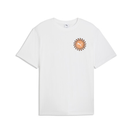 Remera Sunset Drive Relax 63439502 Blanco