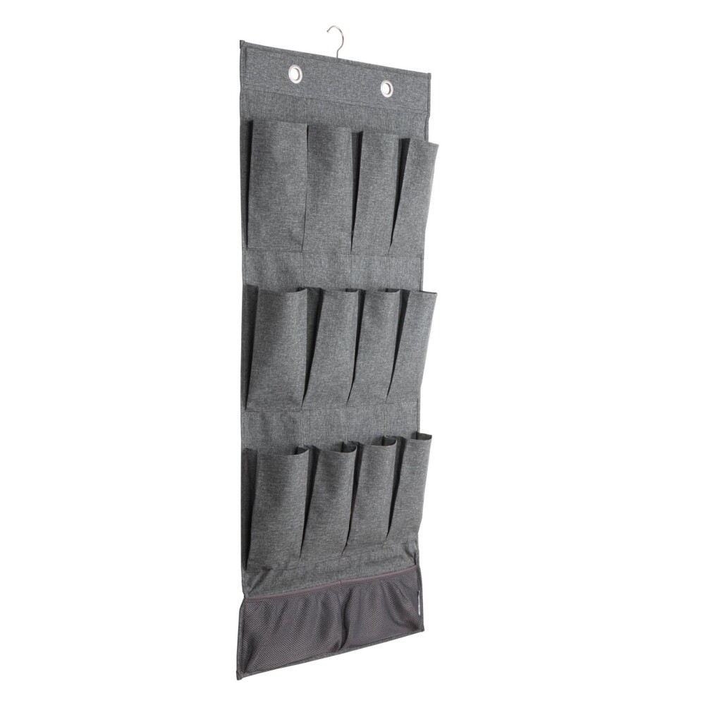 ORGANIZADOR COLGANTE POLIESTER GRIS POCKET