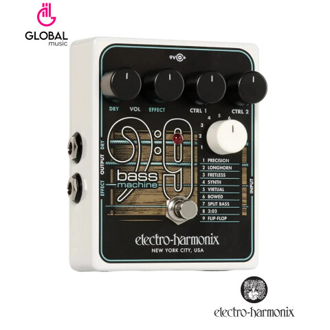 PEDAL DE EFECTO ELECTRO HARMONIX BASS9 PEDAL DE EFECTO ELECTRO HARMONIX BASS9