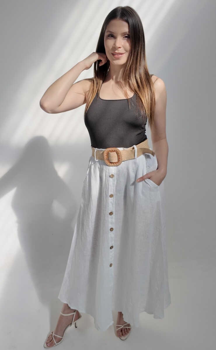 Falda Terni - Blanco 