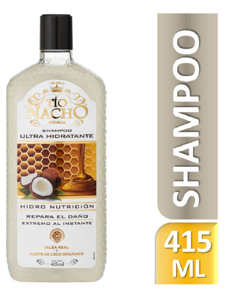 Shampoo Ultrahidratante Tío Nacho 415ml Shampoo Ultrahidratante Tío Nacho 415ml