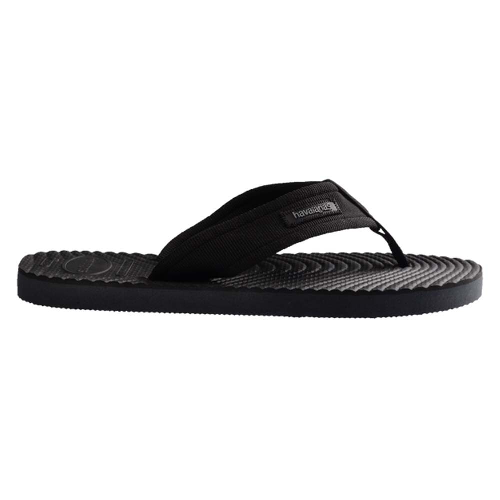 Sandalias Havaianas Surfer Coast Hombre Nuevo Grafito/Negro