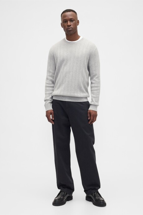 Buzo Cashsoft Hombre B10 Grey Heather