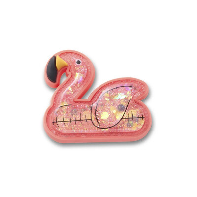 Jibbitz Charm™ Squish Flamingo Floatie Multicolor