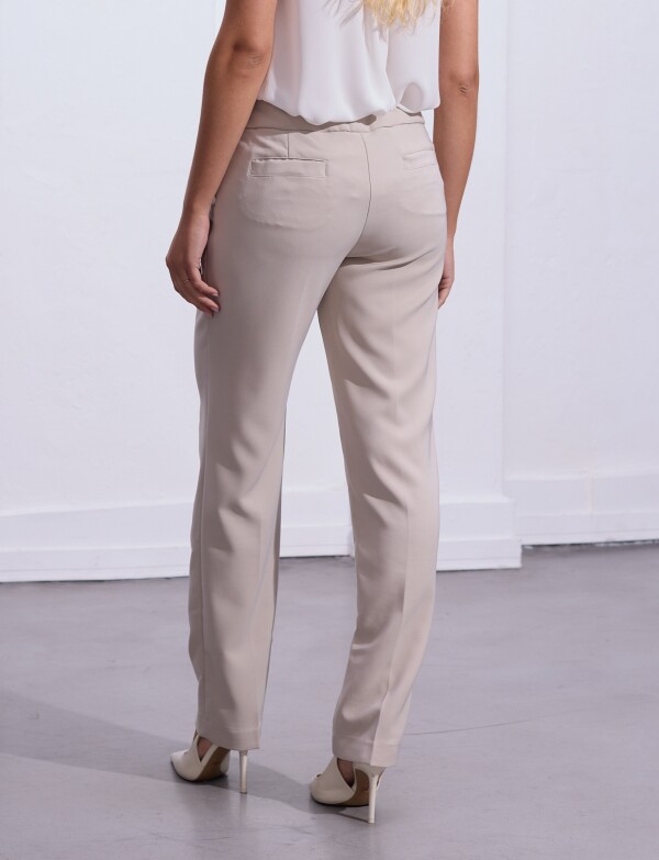 Pantalon Pull On BEIGE