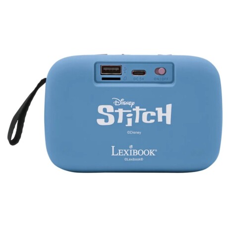 Parlante Con Bluetooth Inalámbrico Lexibook Portátil Stitch Parlante Con Bluetooth Inalámbrico Lexibook Portátil Stitch