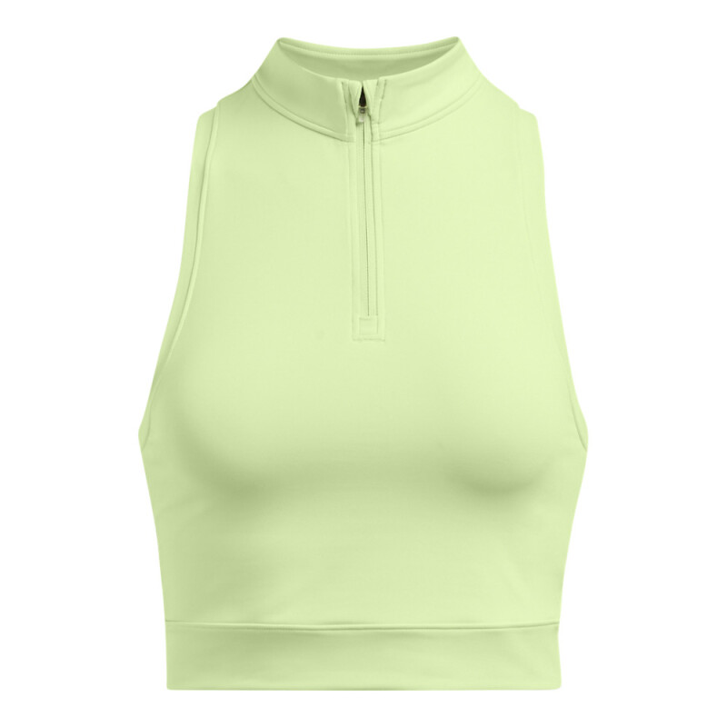 UA Run Anywhere Crop Tank-GRN GRN-383