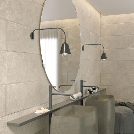 PORCELANATO PARA PISO Y PARED DE 120X240 GRIS SERIE TOWN BALDOCER GAMAS DE GRIS