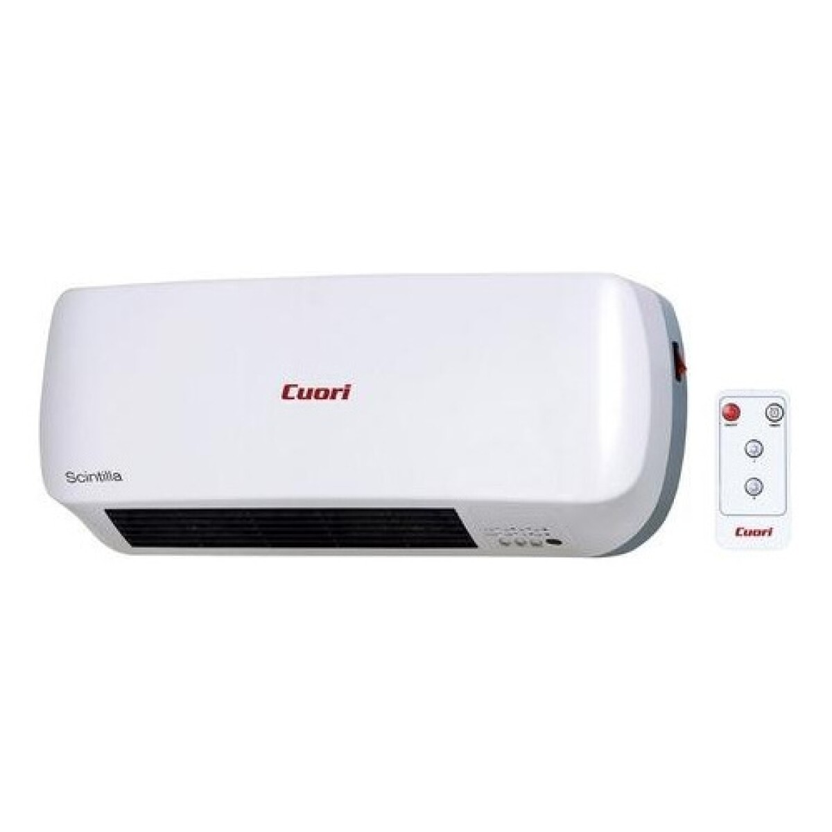 Convector de pared Cuori Scintilla 2000W con control remoto - Blanco 