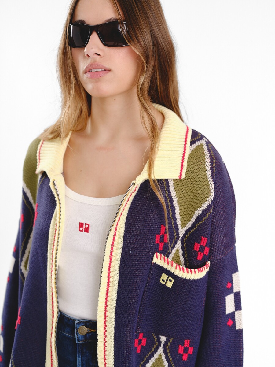 Campera Confeti PRE ORDER - Azul 