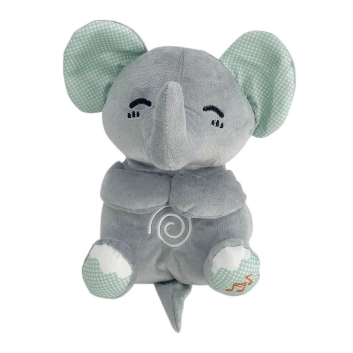 Velador elefante de peluche que respira 83588 