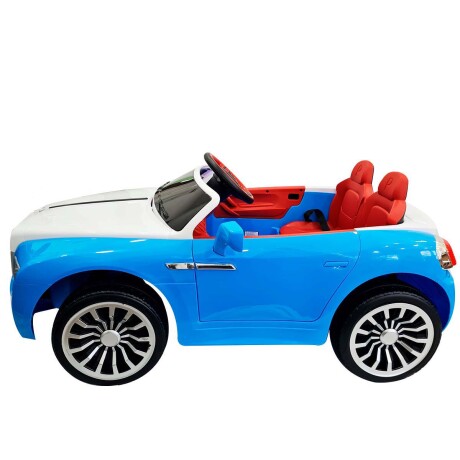 Auto A Batería 12v C/Control + App Bluetooth + Música Azul