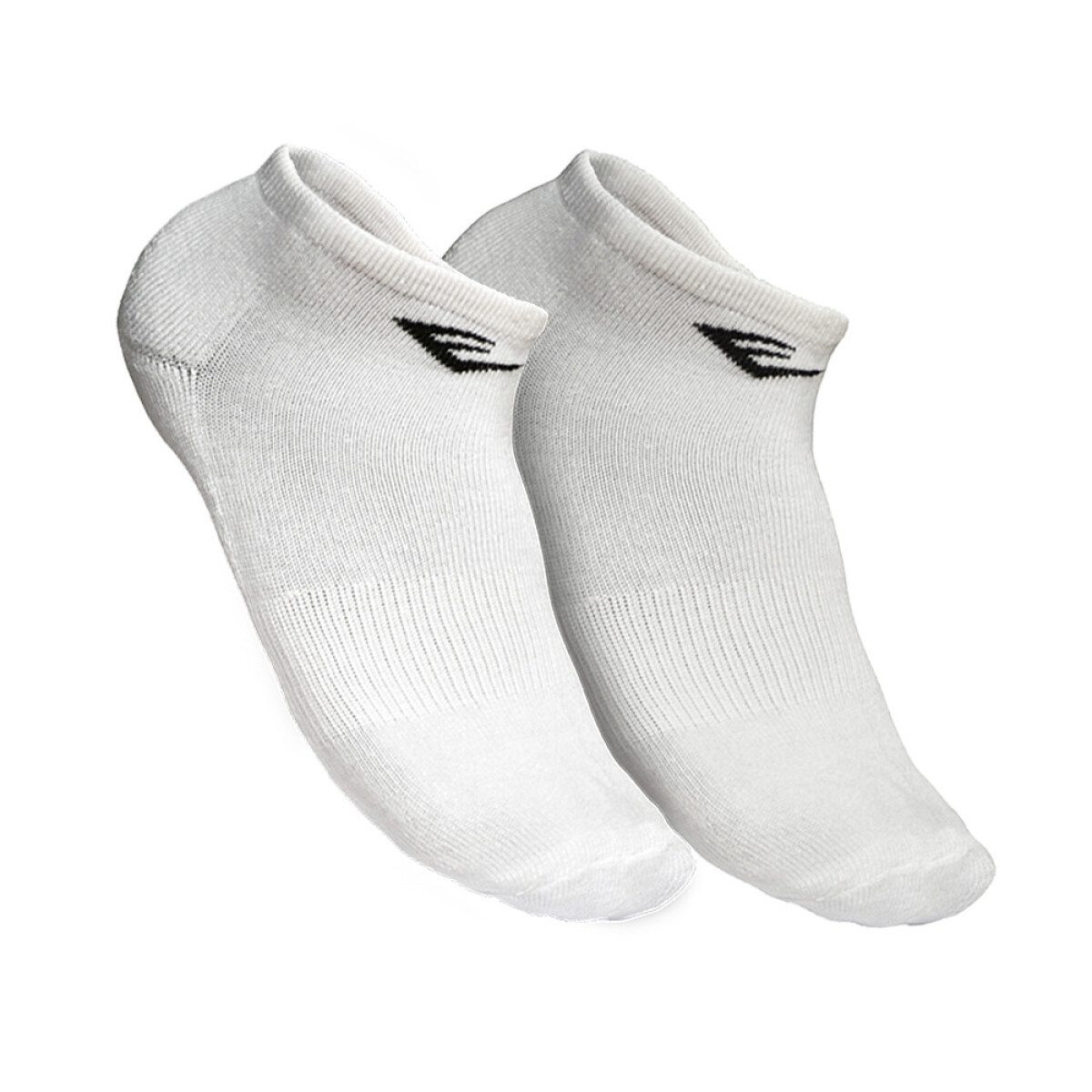 MEDIAS CORTAS POLY 9-11-WT (2 PACK) - BLANCO 